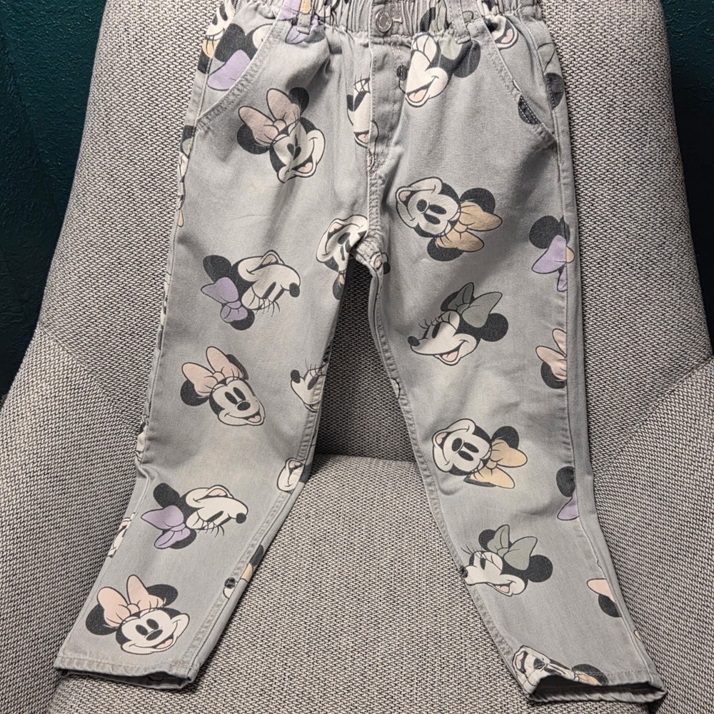 Zara Kids Mini Mouse Jeans